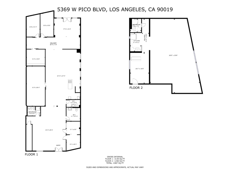 5369 W Pico Blvd Floor Plan